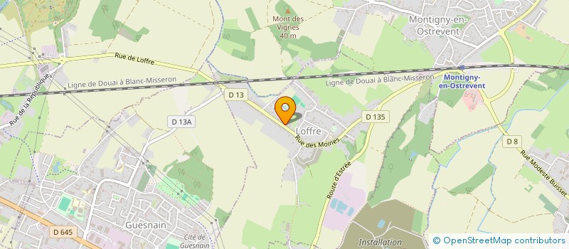 localisation de l'entreprise MONSIEUR CHARLES ANTOINE MILHEM  LOFFRE