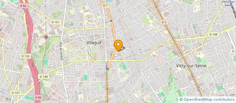 localisation de l'entreprise MONSIEUR CHARLES ANTONETTI  VILLEJUIF