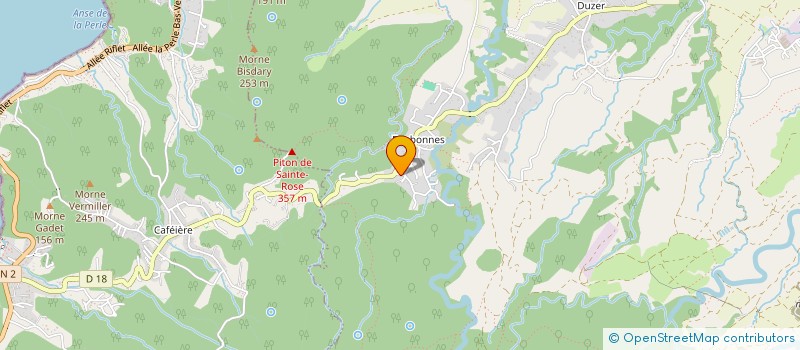 localisation de l'entreprise MONSIEUR CHARLES APPOLINAIRE  SAINTE-ROSE