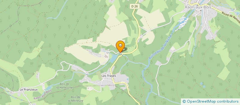 localisation de l'entreprise MONSIEUR CHARLES ARGENCY  RAON-AUX-BOIS