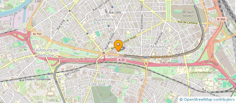 localisation de l'entreprise MONSIEUR CHARLES-ARNAUD DE MOEGEN à LILLE