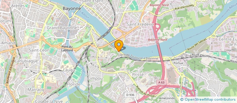 localisation de l'entreprise MONSIEUR CHARLES ARRAMON-TUCOO à BAYONNE