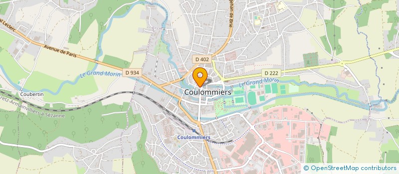 localisation de l'entreprise MONSIEUR CHARLES ARRETO à COULOMMIERS