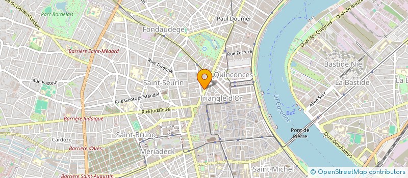 localisation de l'entreprise MONSIEUR CHARLES-ARTHUR CONSTANTOPOULOS  BORDEAUX