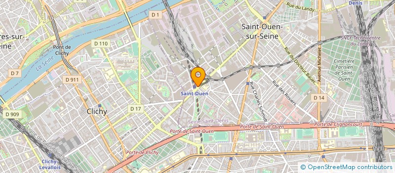 localisation de l'entreprise MONSIEUR CHARLES ASCOLI à SAINT-OUEN-SUR-SEINE