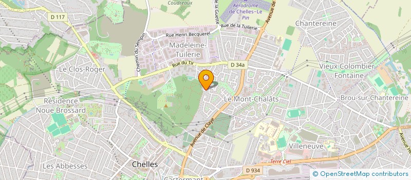 localisation de l'entreprise MONSIEUR CHARLES ASSERAF  CHELLES