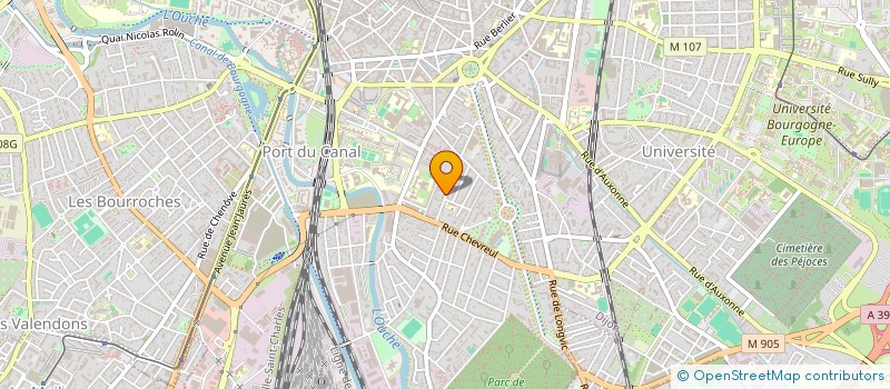 localisation de l'entreprise MONSIEUR CHARLES ASSOCIATION  DIJON