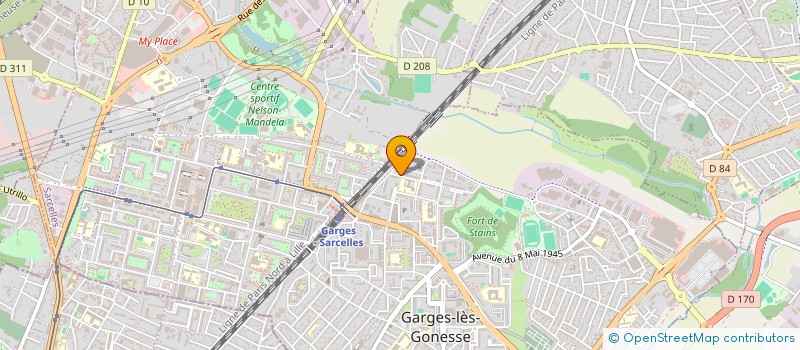 localisation de l'entreprise MONSIEUR CHARLES ASSOUS à GARGES-LES-GONESSE