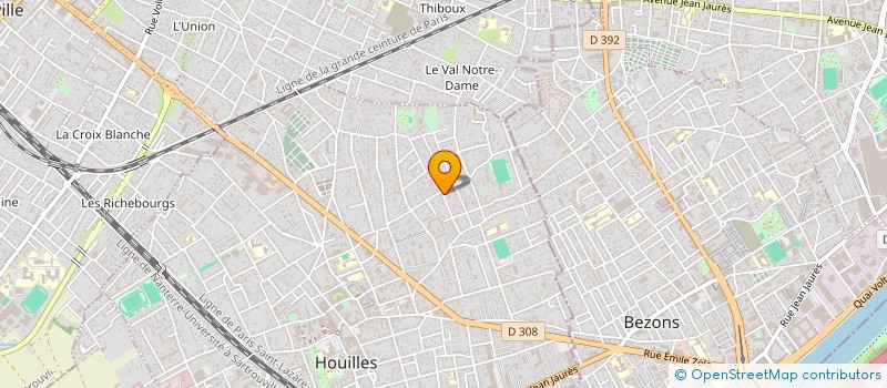 localisation de l'entreprise MONSIEUR CHARLES ATHANASSIADIS  HOUILLES