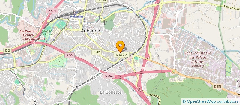localisation de l'entreprise MONSIEUR CHARLES AUBERTIN à AUBAGNE