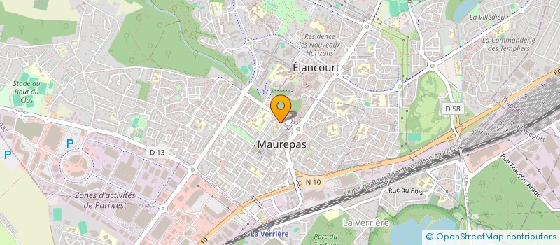 localisation de l'entreprise MONSIEUR CHARLES AUBLIVE  MAUREPAS