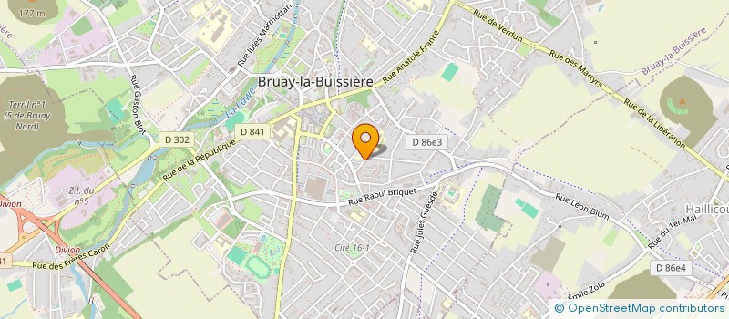 localisation de l'entreprise MONSIEUR CHARLES AURELIEN PEQUIGNOT à BRUAY-LA-BUISSIERE