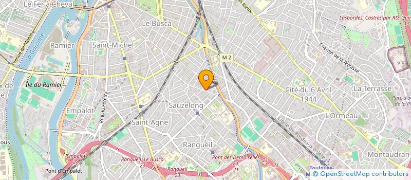 localisation de l'entreprise MONSIEUR CHARLES AVEROUS à TOULOUSE