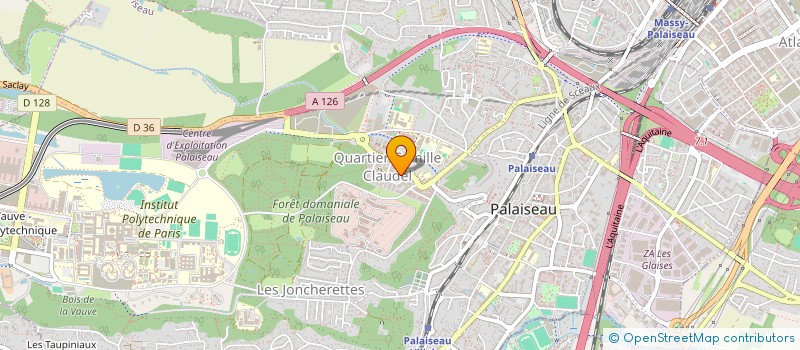 localisation de l'entreprise MONSIEUR CHARLES AWAD à PALAISEAU