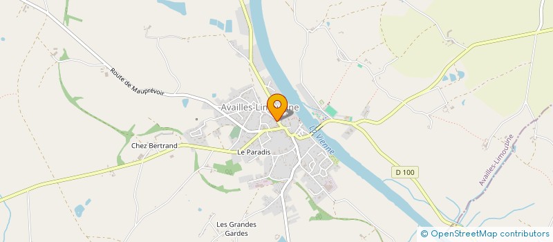 localisation de l'entreprise MONSIEUR CHARLES AYRES  AVAILLES-LIMOUZINE