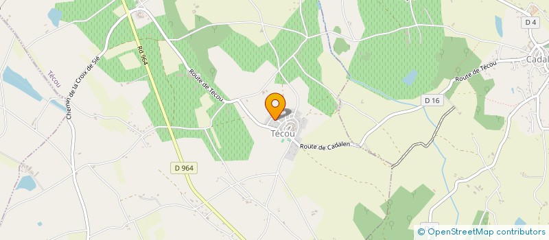 localisation de l'entreprise MONSIEUR CHARLES AZEMAR  BRENS