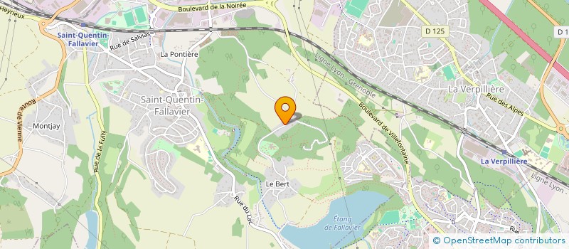 localisation de l'entreprise MONSIEUR CHARLES AZZOPARDI à SAINT-QUENTIN-FALLAVIER