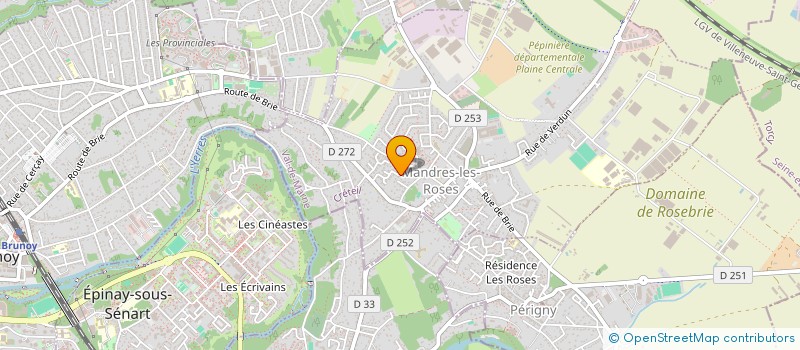 localisation de l'entreprise MONSIEUR CHARLES BABIEZ à MANDRES-LES-ROSES