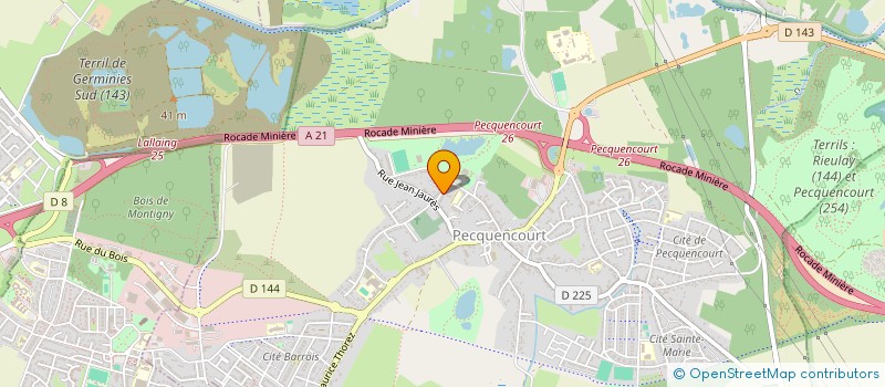 localisation de l'entreprise MONSIEUR CHARLES BALAVOINE  HASNON