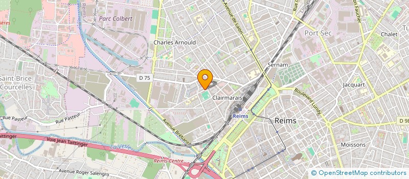 localisation de l'entreprise MONSIEUR CHARLES BALLARIO  REIMS