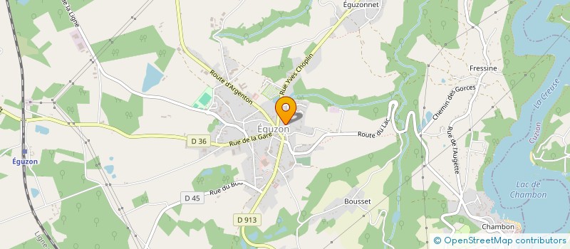 localisation de l'entreprise MONSIEUR CHARLES BALLESTER à EGUZON-CHANTOME