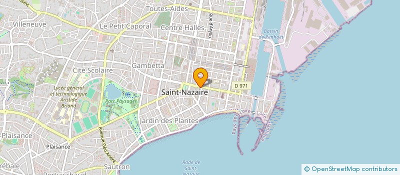 localisation de l'entreprise MONSIEUR CHARLES BARAT  SAINT-NAZAIRE