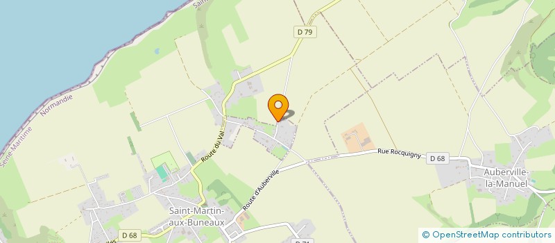 localisation de l'entreprise MONSIEUR CHARLES BARBAY  SAINT-MARTIN-AUX-BUNEAUX