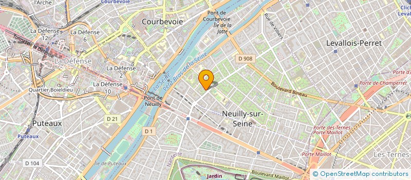 localisation de l'entreprise MONSIEUR CHARLES BARBE à NEUILLY-SUR-SEINE