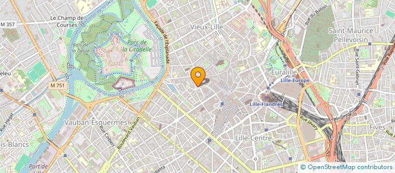 localisation de l'entreprise MONSIEUR CHARLES BAREGE à LILLE