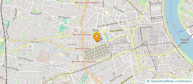 localisation de l'entreprise MONSIEUR CHARLES BARIS à BORDEAUX
