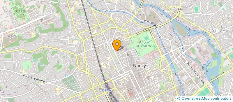 localisation de l'entreprise MONSIEUR CHARLES BARRIAC  NANCY