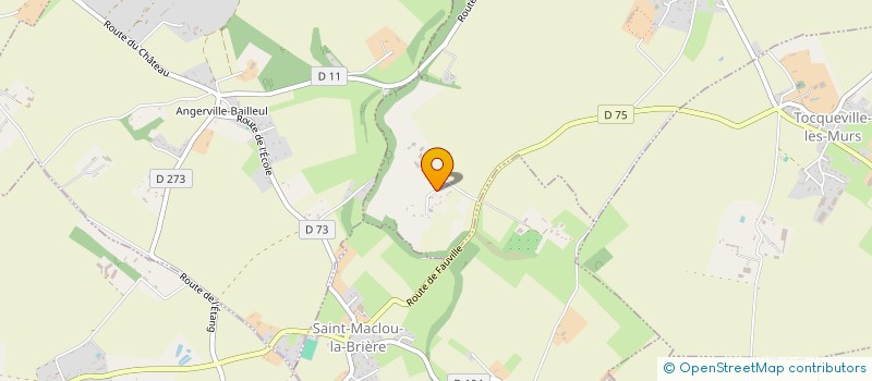 localisation de l'entreprise MONSIEUR CHARLES BATAILLE  BENARVILLE