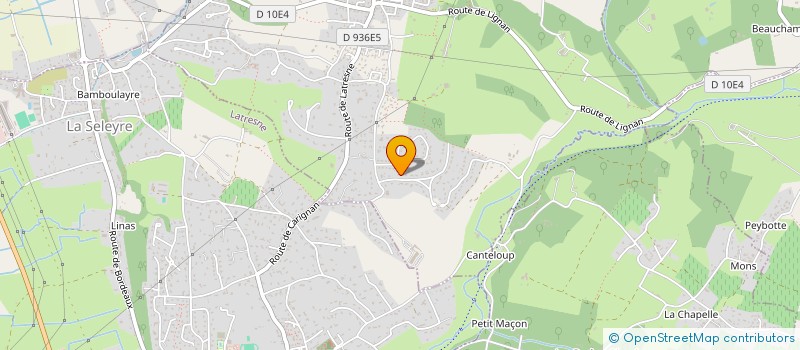 localisation de l'entreprise MONSIEUR CHARLES BAUDRY  CARIGNAN-DE-BORDEAUX