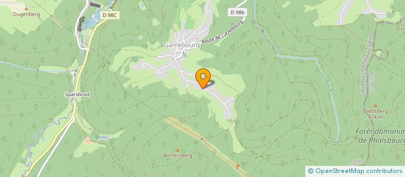 localisation de l'entreprise MONSIEUR CHARLES BAUER  GARREBOURG