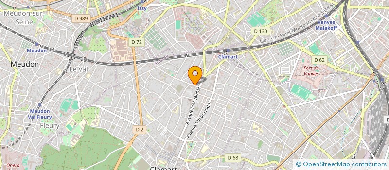 localisation de l'entreprise MONSIEUR CHARLES BAUMONT à CLAMART