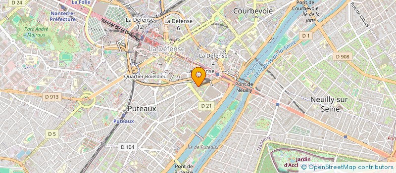 localisation de l'entreprise MONSIEUR CHARLES BECHARA  PUTEAUX