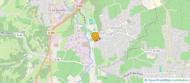 localisation de l'entreprise MONSIEUR CHARLES BECKERT  VERNAISON