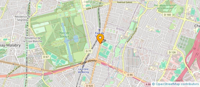 localisation de l'entreprise MONSIEUR CHARLES BEJJANI  ANTONY