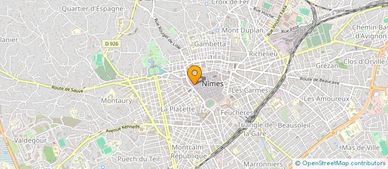 localisation de l'entreprise MONSIEUR CHARLES BEL à NIMES