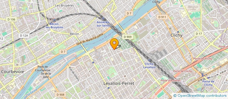 localisation de l'entreprise MONSIEUR CHARLES BELLINGARD à LEVALLOIS-PERRET