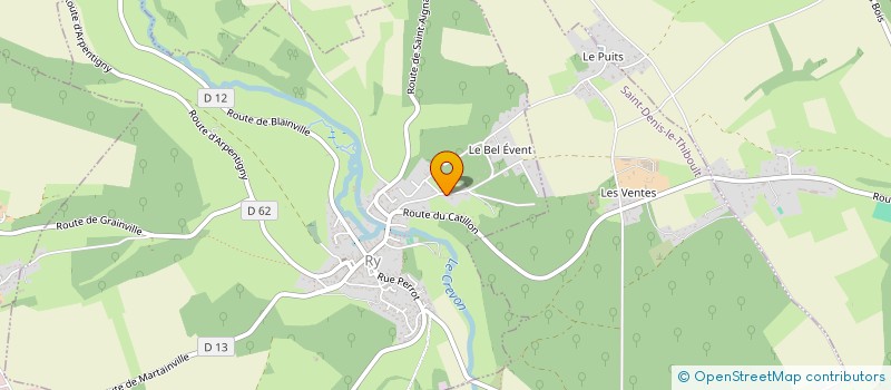 localisation de l'entreprise MONSIEUR CHARLES BERNARD  RY