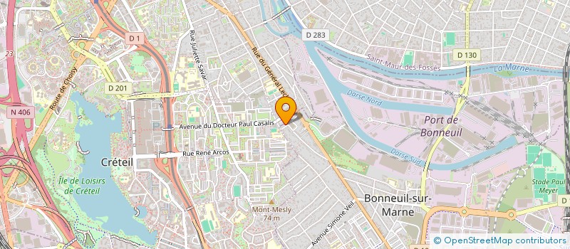 localisation de l'entreprise MONSIEUR CHARLES BERREBY  BONNEUIL-SUR-MARNE