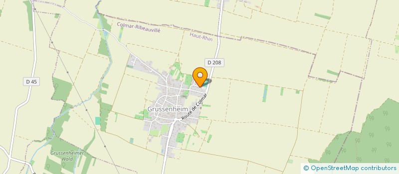 localisation de l'entreprise MONSIEUR CHARLES BERTHOLD  WICKERSCHWIHR