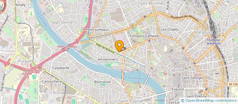 localisation de l'entreprise MONSIEUR CHARLES BERTIER à TOULOUSE