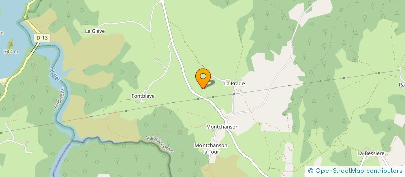 localisation de l'entreprise MONSIEUR CHARLES BERTRAND à VAL D'ARCOMIE