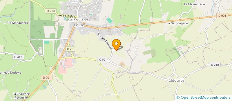 localisation de l'entreprise MONSIEUR CHARLES BESNARD  GONNEVILLE-LE THEIL