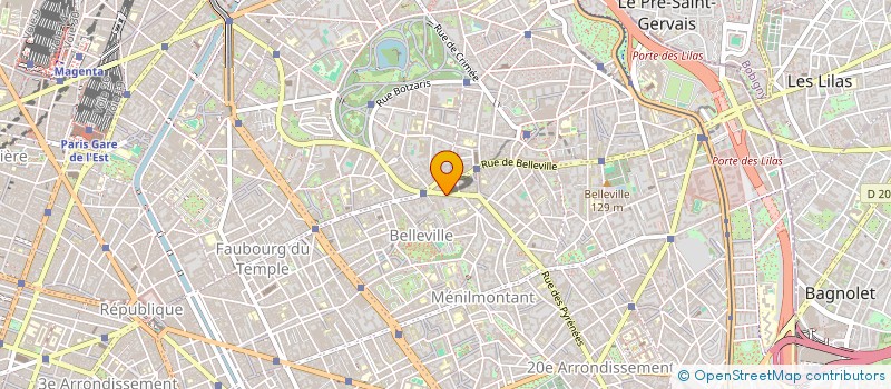 localisation de l'entreprise MONSIEUR CHARLES BESSIS  PARIS