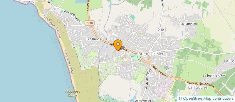 localisation de l'entreprise MONSIEUR CHARLES BESSONNET à BREM-SUR-MER