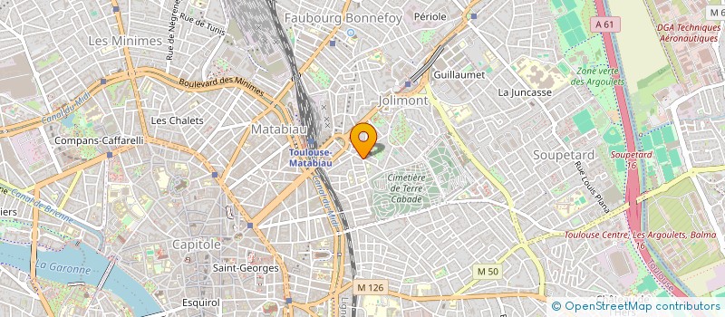 localisation de l'entreprise MONSIEUR CHARLES BEYNEY à TOULOUSE