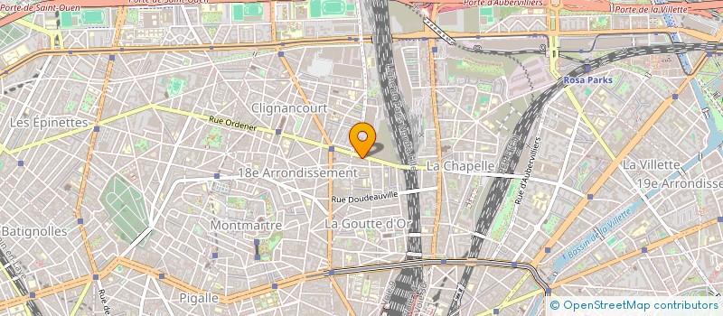 localisation de l'entreprise MONSIEUR CHARLES BEYRAND  PARIS